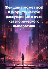 Обложка книги «Женщина может всё! Юмористическое рассуждение в духе категорического императива»