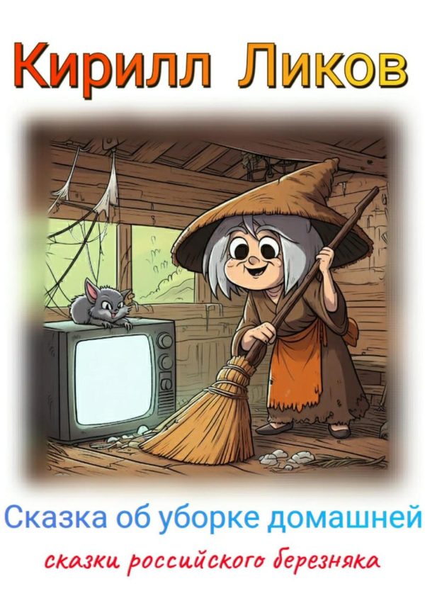 Обложка книги «Сказка об уборке домашней»