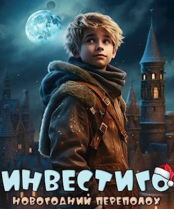Обложка книги «Инвестиго, новогодний переполох»