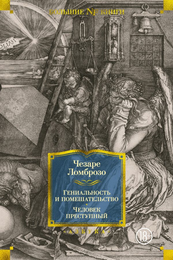 Обложка книги «Гениальность и помешательство. Человек преступный»