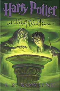 Обложка книги «Гарри Поттер и принц-полукровка»