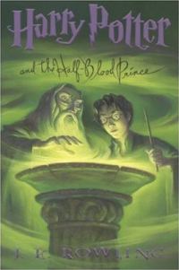 Обложка книги «Гарри Поттер и Принц-Полукровка»