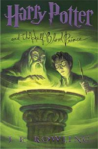 Обложка книги «Гарри Поттер и Принц-полукровка»