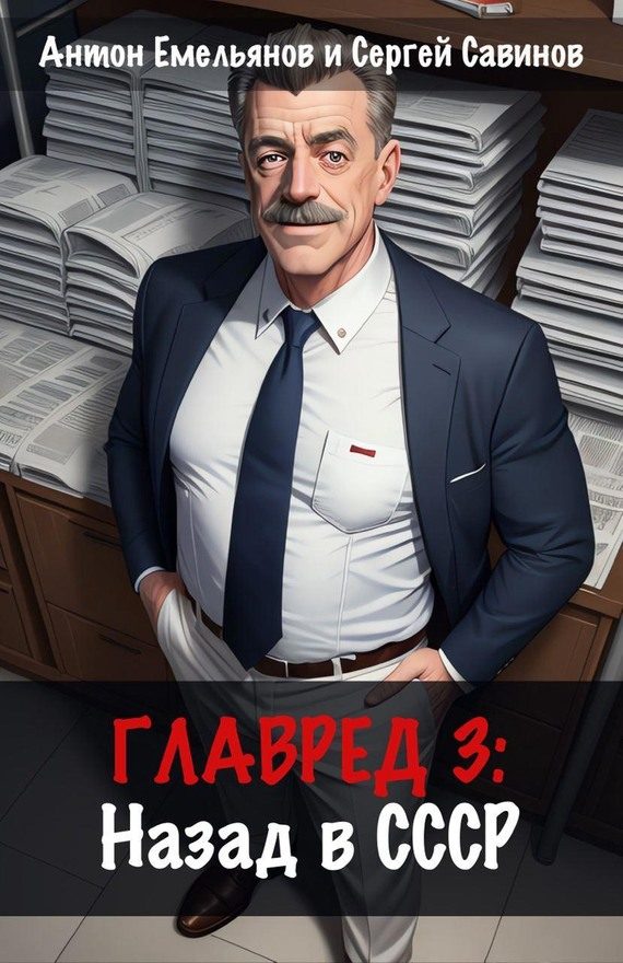 Обложка книги «Главред: назад в СССР 3»