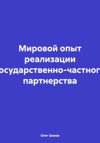 Обложка книги «Мировой опыт реализации государственно-частного партнерства»