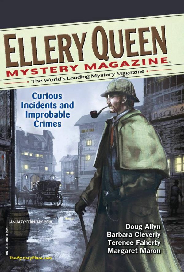 Обложка книги «Ellery Queen’s Mystery Magazine. Vol. 151, Nos. 1 & 2. Whole Nos. 916 & 917, January/February 2018»