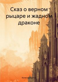 Обложка книги «Сказ о верном рыцаре и жадном драконе»