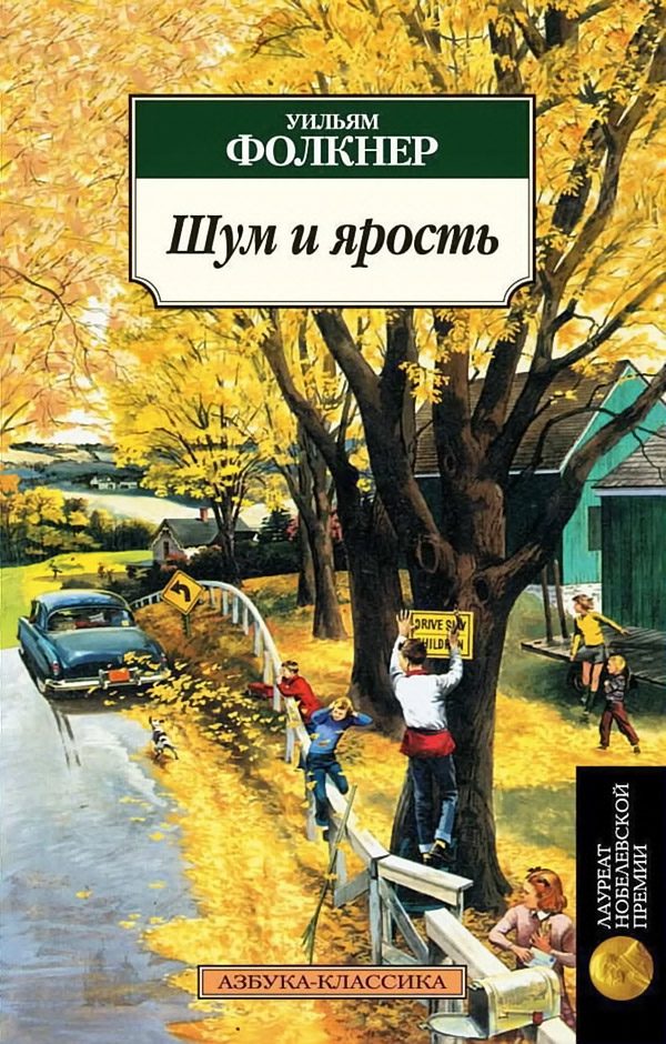 Обложка книги «Шум и ярость»