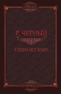Обложка книги «У меня нет брата»