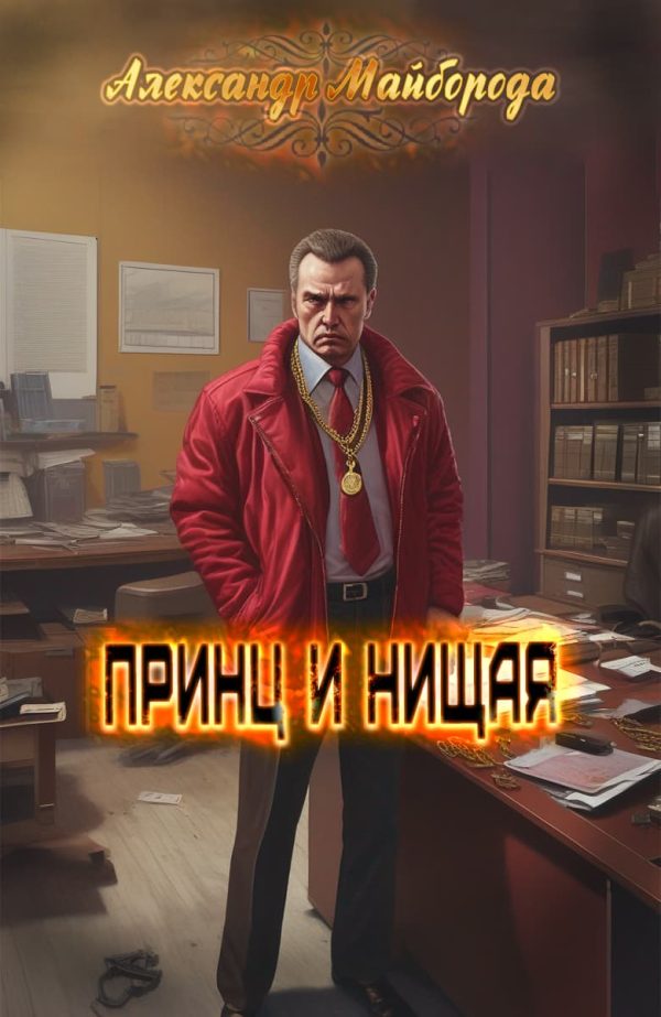 Обложка книги «Принц и нищая»