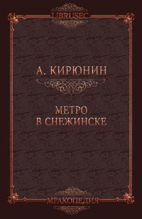 Обложка книги «Метро в Снежинске»