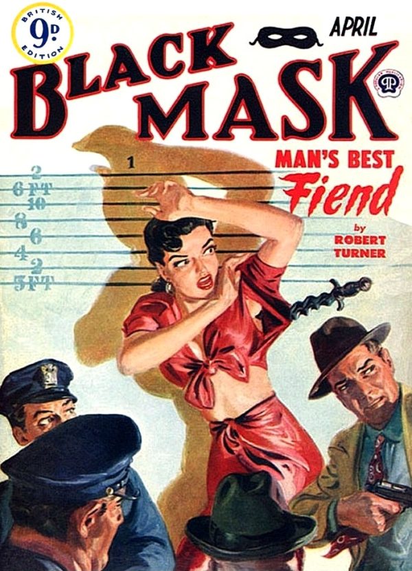 Обложка книги «Black Mask (Vol. 7, No. 5 — April 1950), British Edition»