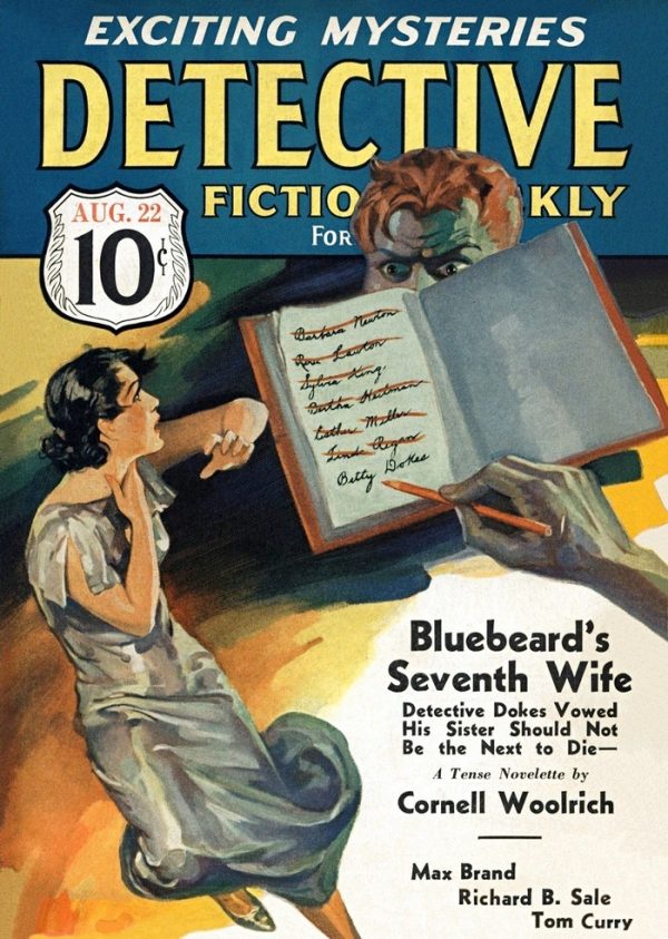 Обложка книги «Detective Fiction Weekly. Vol. 104, No. 4, August 22, 1936»