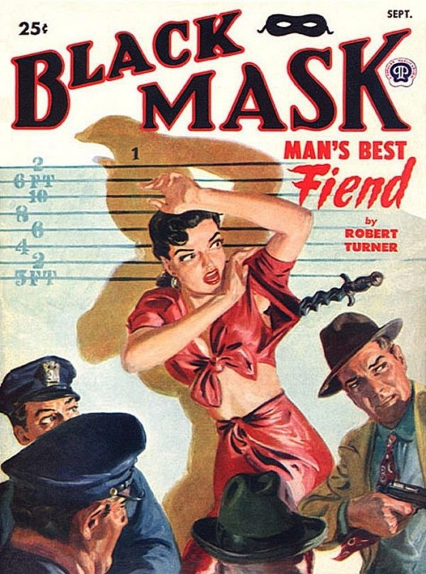 Обложка книги «Black Mask (Vol. 33, No. 3 — September 1949)»