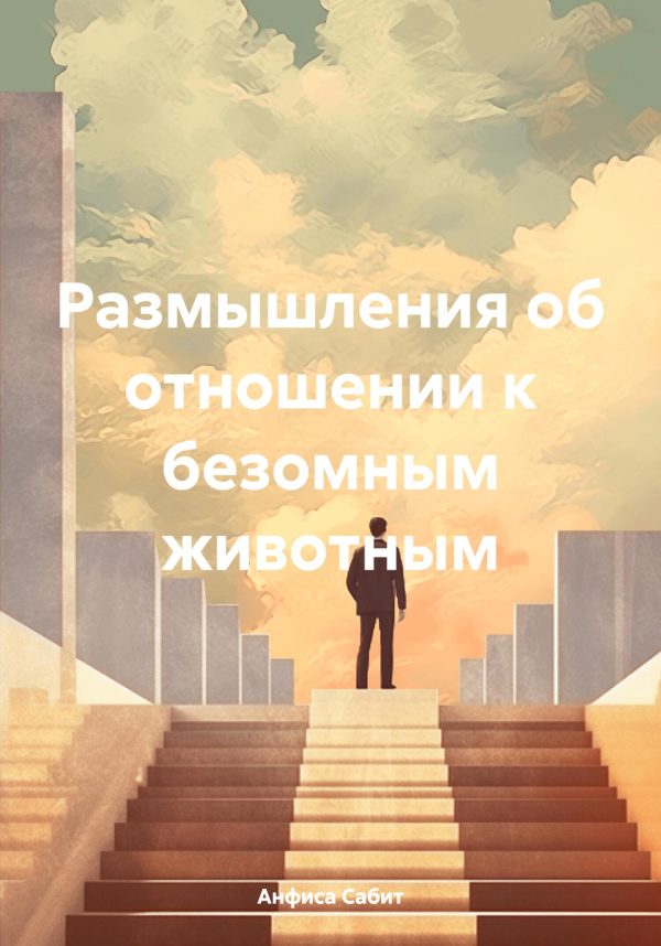Обложка книги «Размышления об отношении к бездомным животным»