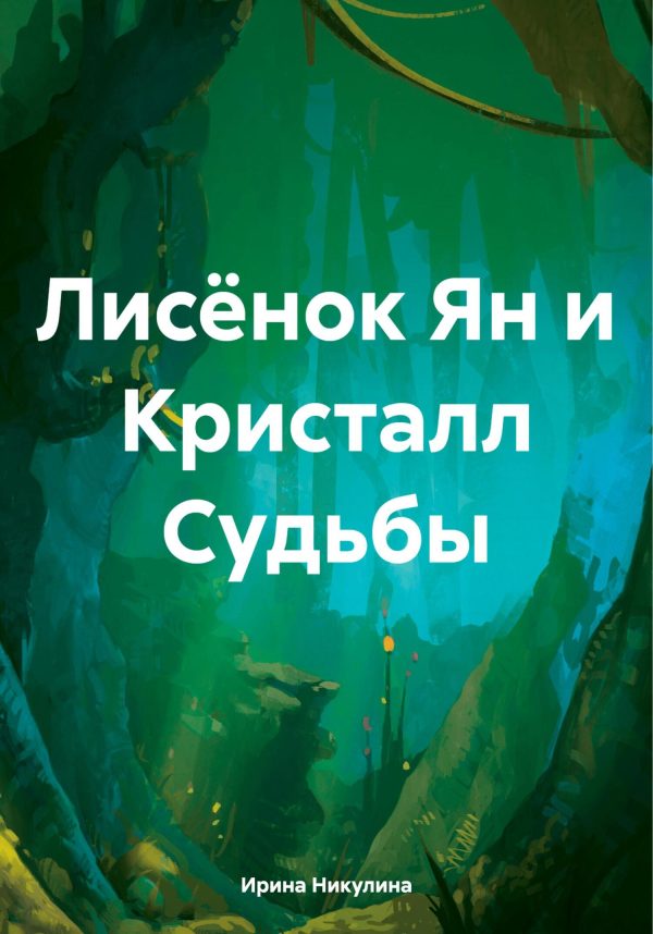 Обложка книги «Лисёнок Ян и Кристалл Судьбы»