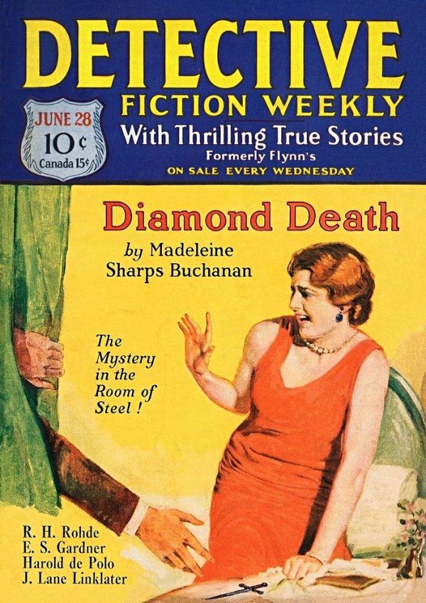 Обложка книги «Detective Fiction Weekly. Vol. 51, No. 2, June 28, 1930»