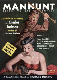 Обложка книги «Manhunt. Volume 2, Number 10, December, 1954»