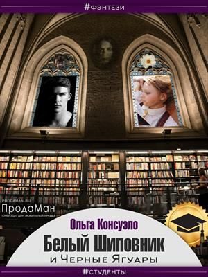 Обложка книги «Белый Шиповник и Черные Ягуары»
