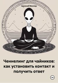 Обложка книги «Ченнелинг для чайников: как установить контакт и получить ответ»