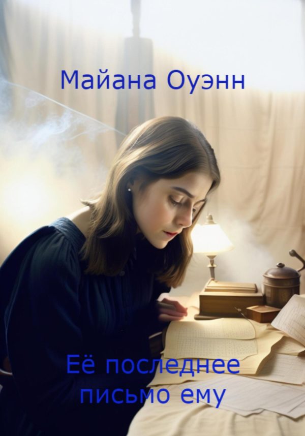 Обложка книги «Её последнее письмо ему»
