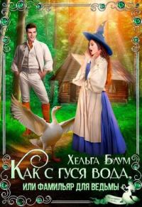 Обложка книги «Как с гуся вода, или Фамильяр для ведьмы»
