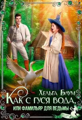 Обложка книги «Как с гуся вода, или Фамильяр для ведьмы»