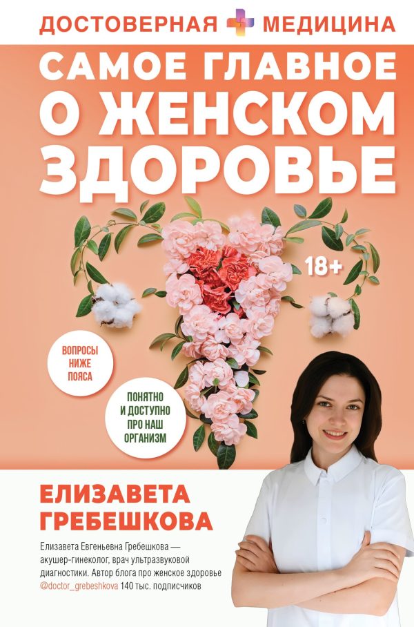 Обложка книги «Самое главное о женском здоровье. Вопросы ниже пояса»