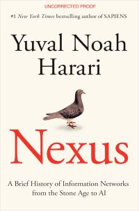 Обложка книги «Нексус. Краткая история информационных сетей от каменного века до искусственного интеллекта»