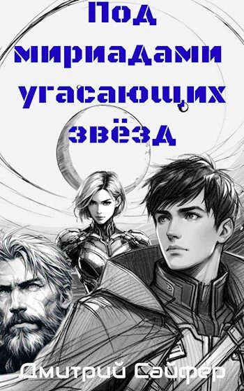 Обложка книги «Под мириадами угасающих звёзд»