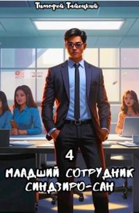 Обложка книги «Младший сотрудник Синдзиро-сан. Том 4»
