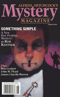 Обложка книги «Alfred Hitchcock’s Mystery Magazine. Vol. 44, No. 6, June 1999»