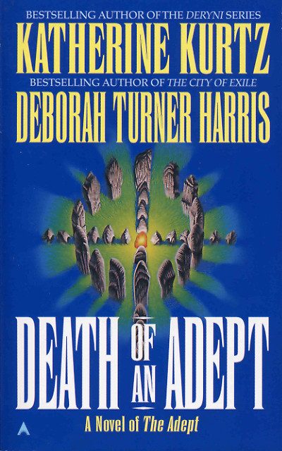 Обложка книги «Death of an Adept»