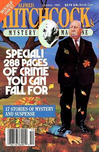 Обложка книги «Alfred Hitchcock’s Mystery Magazine. Vol. 35, No. 10, October 1990»