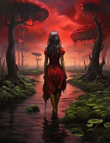Обложка книги «Багрянорожденная»