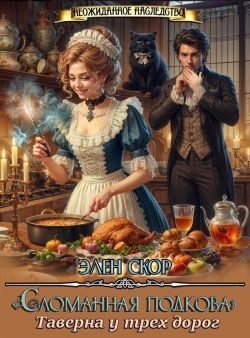 Обложка книги ««Сломанная подкова» Таверна у трёх дорог»