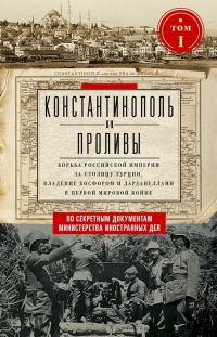 Обложка книги «Константинополь и Проливы. Борьба Российской империи за столицу Турции, владение Босфором и Дарданеллами в Первой мировой войне. Том I»