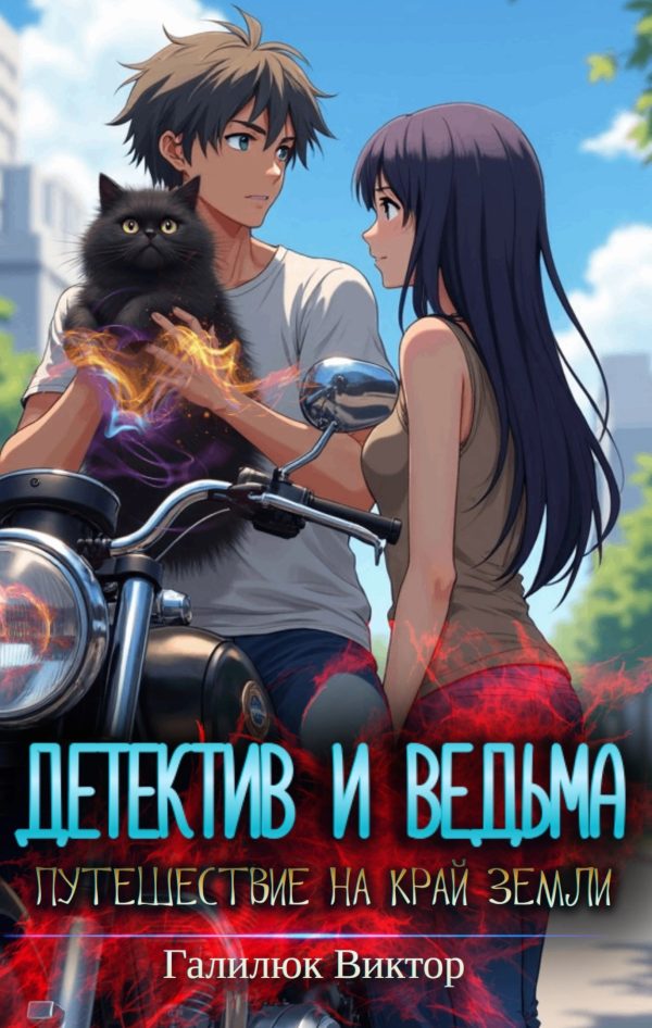 Обложка книги «Детектив и ведьма, путешествие на край земли»