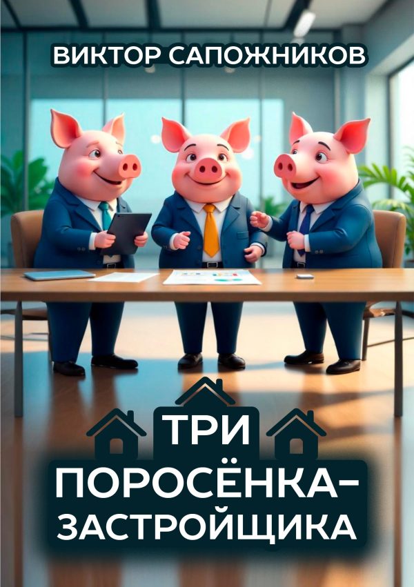 Обложка книги «Три поросенка-застройщика»