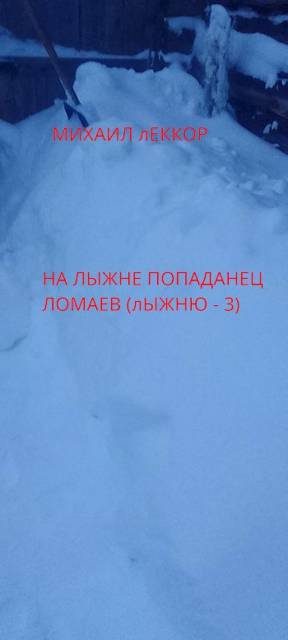 Обложка книги «На лыжне попаданец Ломаев»