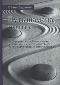 Обложка книги «Путь шамана: Как преуспеть в любой практике медитации, и чем это может быть полезно для современного человека»