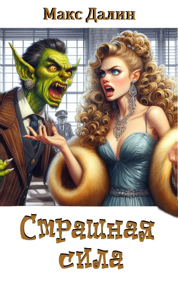 Обложка книги «Страшная сила»