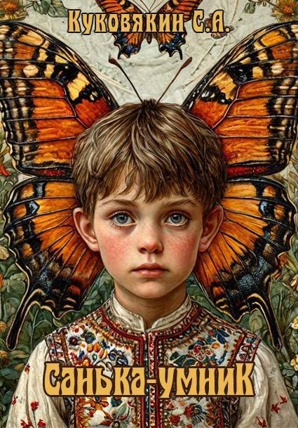Обложка книги «Санька-умник»