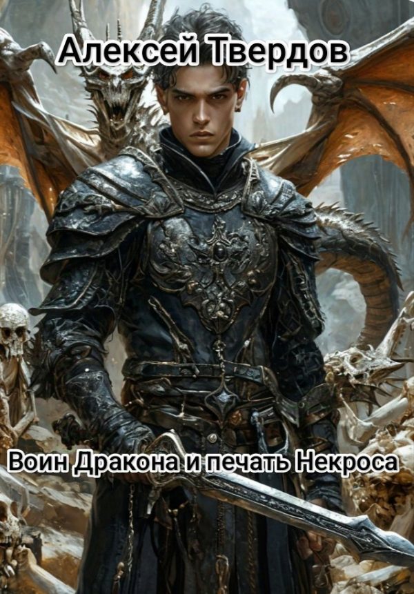 Обложка книги «Воин Дракона и печать Некроса»