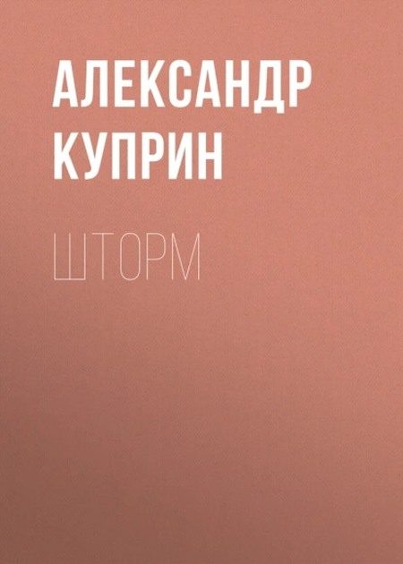 Обложка книги «Шторм»
