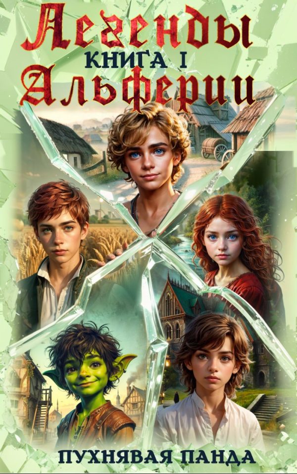 Обложка книги «Легенды Альферии»