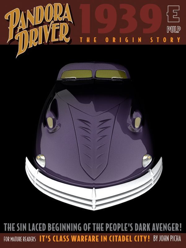 Обложка книги «Pandora Driver: The Origin»
