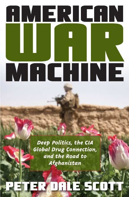 Обложка книги «Американская военная машина. Глубинная политика, глобальная связь ЦРУ с наркотиками и путь в Афганистан»