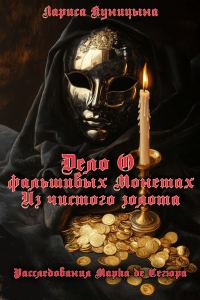 Обложка книги «Дело о фальшивых монетах из чистого золота»