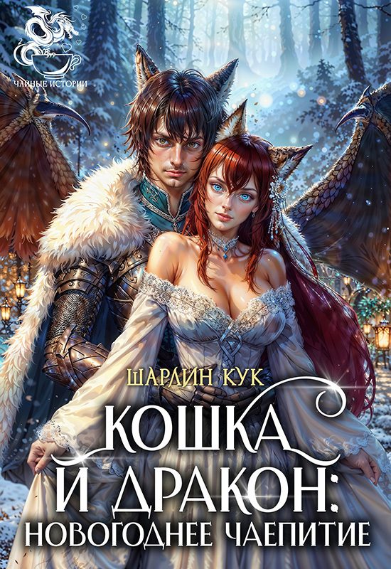 Обложка книги «Кошка и Дракон: Новогоднее чаепитие (СИ)»